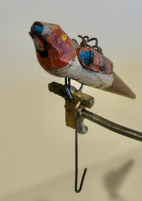 cuckoo clock antique cuckoo wooden bird replacement  part