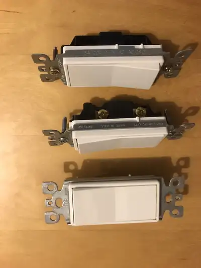 Light switch, phone jack plate, View more