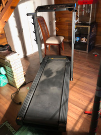Treadmill work out bench combo
