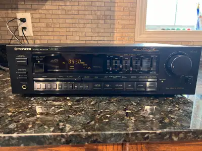 Pioneer SX 240 Stereo Receiver , View more