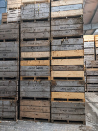 Used Wooden Bins for Sale