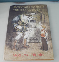 JACOB TWO TWO MEETS THE HOODED FANG Mordecai Richler 1975 1st Ed