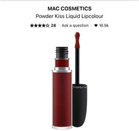 MAC Cosmetic Powder Kiss Liquid Lipstick Make Love to The Camera