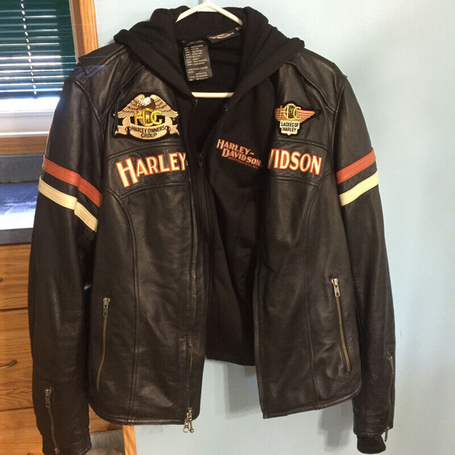 Harley Davidson Leather Jacket in Other in Prince Albert - Image 2