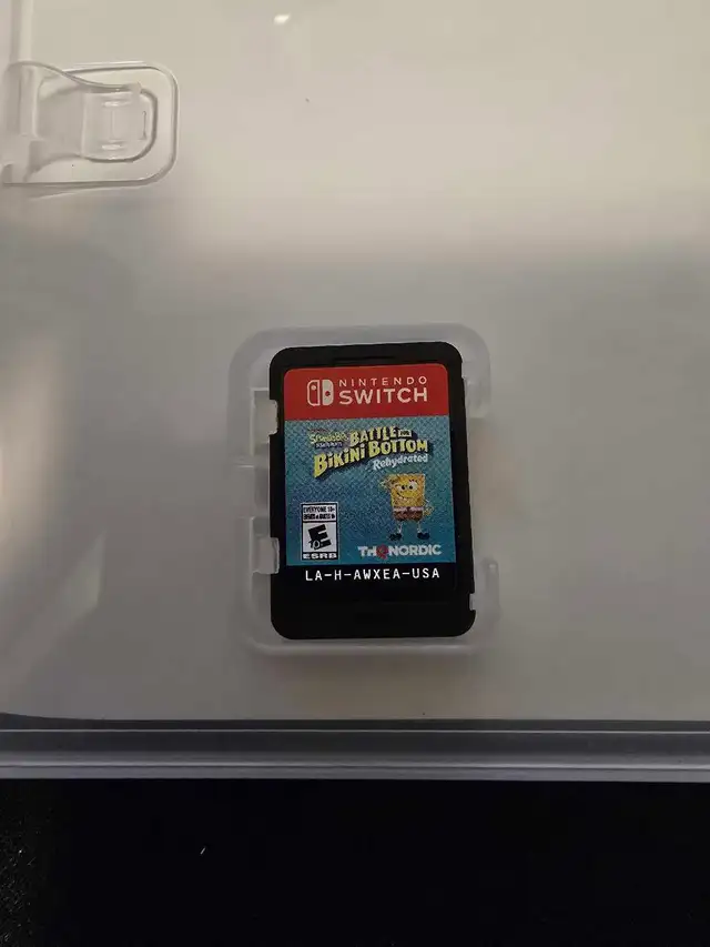 Spongebob Battle for Bikini Bottom in Nintendo Switch in Longueuil / South Shore - Image 3