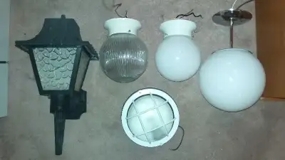 Light fixtures (ceiling mount, bedroom / hallway light, outdoor), View more