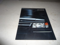 1986 Saab 900 Dealer Sales Brochure. Can mail