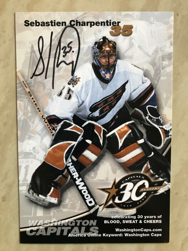 Cartes postales hockey LNH signées (autographes) dans Art et objets de collection  à Ville de Montréal - Image 2