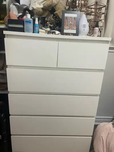 White Ikea tall Dressers, View more