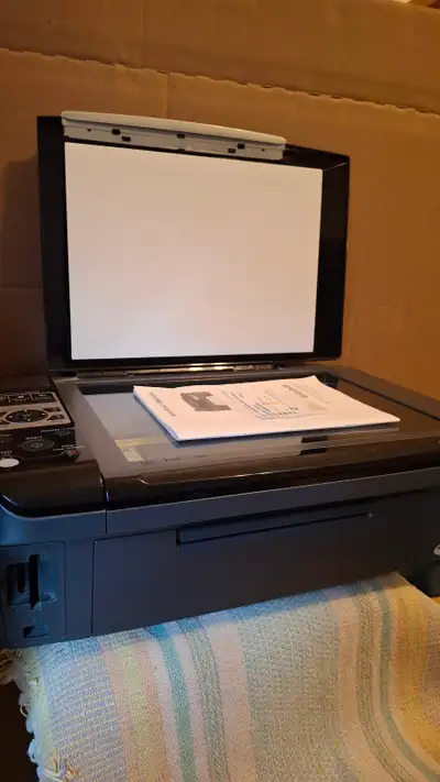EPSON 3inOne Stylus CX8400 Color Printer  (copy, scan, print), View more