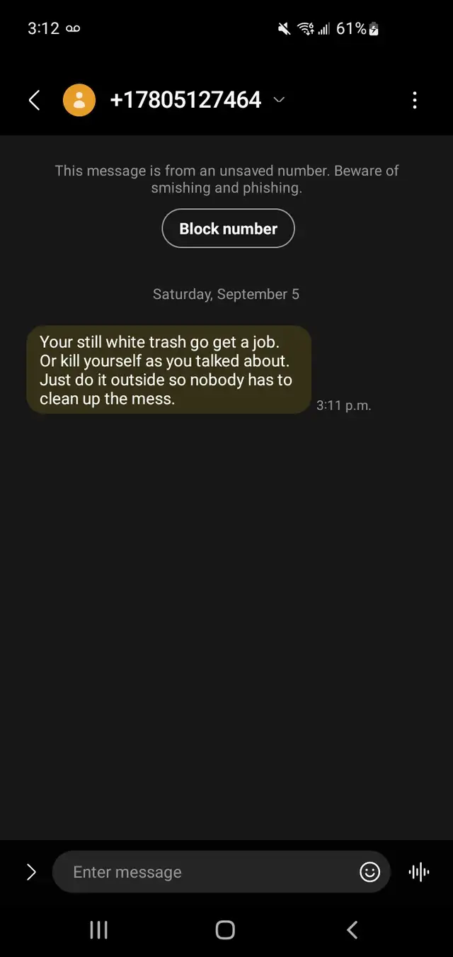Just be respectful