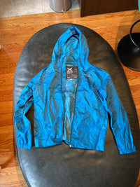 Youth Medium Blue Arctix Light Fall/Spring Rain Jacket