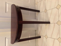 Semicircle Hallway Console Table with 2 Drawers