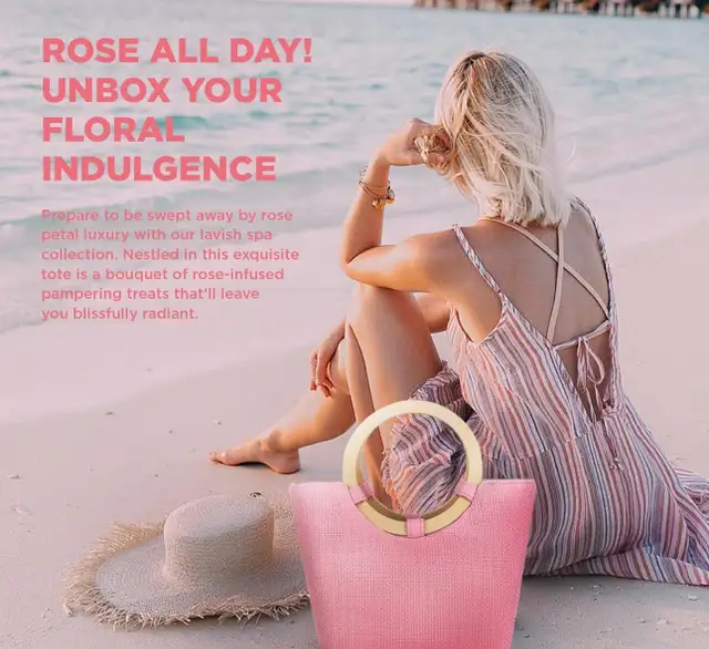 Spa Luxetique Rose Bath Set62863727518979121