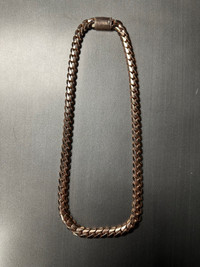 10Kt Rose Gold Solid Cuban Chain *24inch \ 234 Grams*