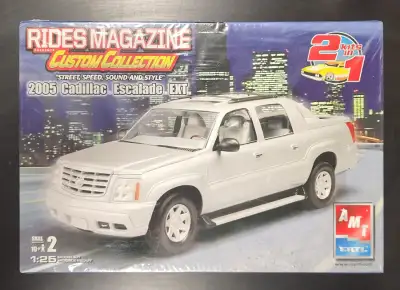 These kits are all sealed boxes; see descriptions for details: AMT/ERTL 1:25 - 2005 Cadillac Escalad...