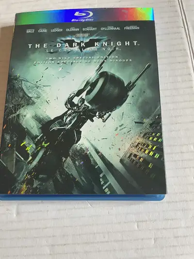 The Dark Knight Blu ray DVD set New in sealed package Asking for $30