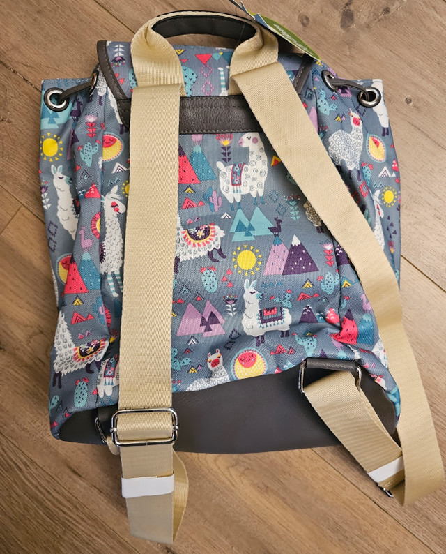 Lily Bloom Riley Back pack (Llama Mama print) (new) in Other in Saskatoon - Image 2