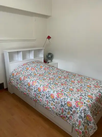Fully furnished private room with lock. Shared kitchen, bathroom and Living room. Rent includes util...