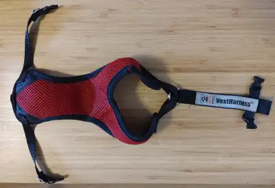 Dog harness, muzzle, paw wax and bandana (set of 4), View more