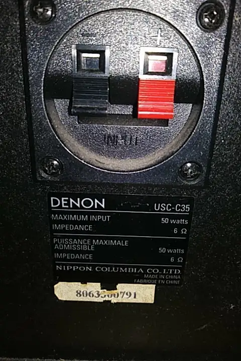 Denon hifi stereo speakers in Stereo Systems & Home Theatre in City of Toronto - Image 4