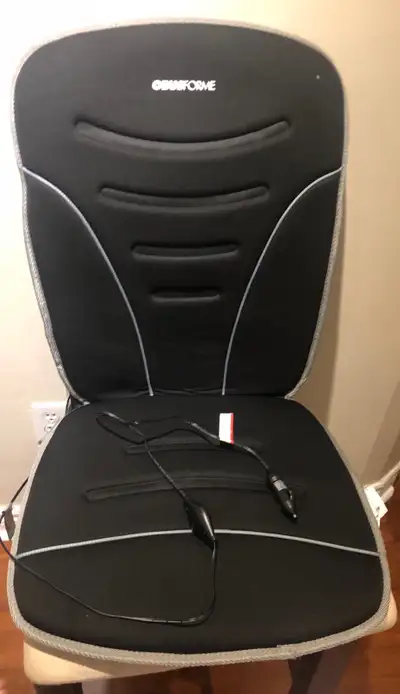 Car Cushion offers rapid heat in both back and seat areas Fits all vehicles Pressure activated safet...