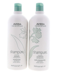 Aveda Shampure Shampoo & Conditioner Liter Duo-CAN-B003ZK4UOO