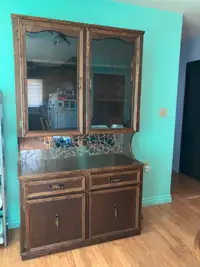 Antique Buffet and hutch