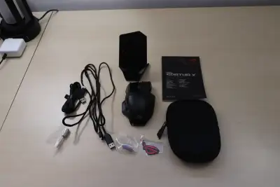 ASUS ROG Spatha X Wireless Gaming Mouse – COMPLETE w/ Dock, Case, View more