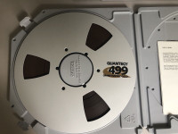 Quantegy Grand Master Gold 499 1/4in x 2500   $125