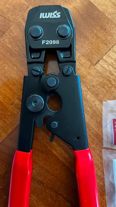 IWISs ICrimp Pex Ratchet Clamp Tool / Clamp, View more