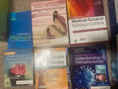 Nursing program textbooks for sale, View more