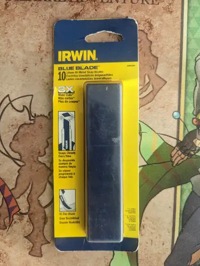 Irwin 10-Pack BI-Metal SNAP BLADES 18MM, View more