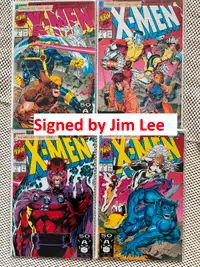 X-Men: Marvel Comics (with issues signed by Jim Lee)