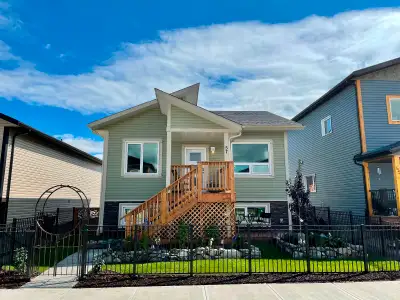 Newly built, bright, spacious 1,000sq/ft 2 bed pet friendly main floor of house in Whistlebend. Avai...