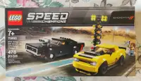 Lego Speed Champions: Dodge 2018 Challenger and 1970 Charger R/T