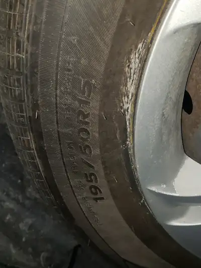 Brand new all season tires used for a month