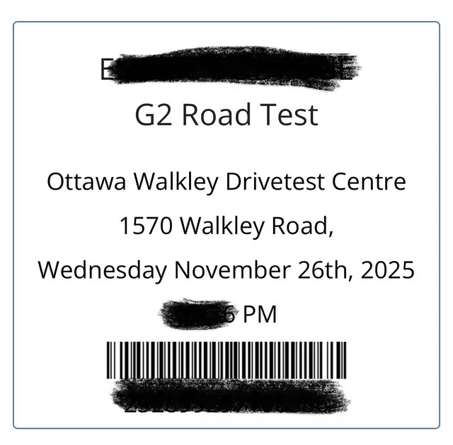 EARLY G2 & G ROAD TEST BOOKING, DRIVE LESSONS64578852183041121