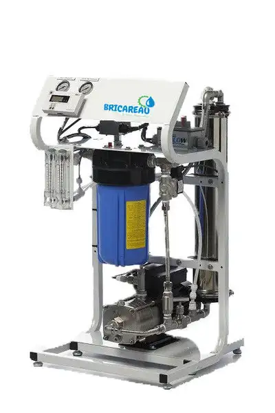 Bricareau Spécialiste des Eaux vous offre une gamme complète des systèmes d'osmose inverse avec des...