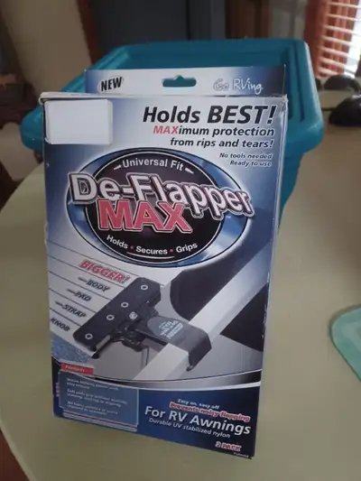 RV Awning Holders, keeps awning from flapping-2 in box-ad up available