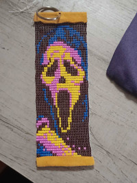 Ghost face beading