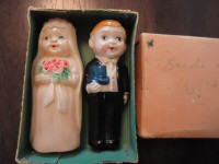 Kewpie doll vintage Bride and Groom set