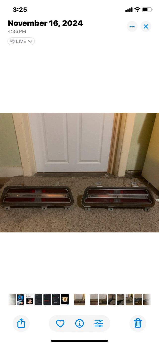 1969 firebird tail lights in Other Parts & Accessories in Kawartha Lakes