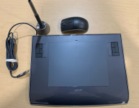 Intuos Wacom Tablet PTZ-630 with pen and mouse