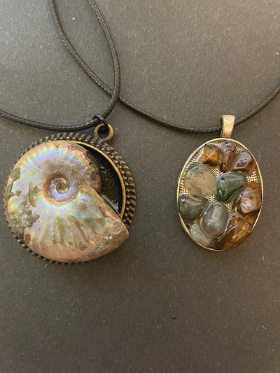 Shell and Stones Pendants, View more