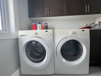 Frigidaire front load washer and dryer set