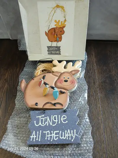 New Jingle all the way Christmas hanger, View more