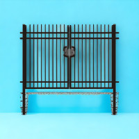 Value Industrial 8'x6' Ornamental Boundary Fence: 328FT 40 Panel