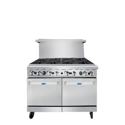 Atosa AGR-8B 48" Natural Gas/Propane 8 Burner Stove Top Range, View more