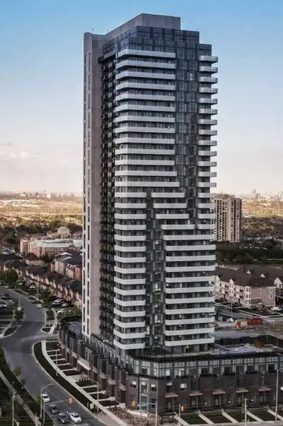 8 Nahani Way Mississauga 9ft ceilings, no carpet in the unit, ensuite laundry, secured entry, underg...